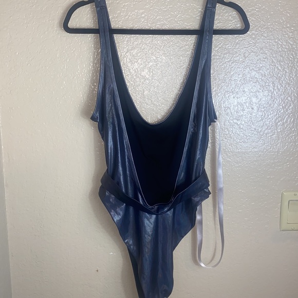 COPY - House of CB nereid iridescent grey one piece NWT large - Picture 7 of 8